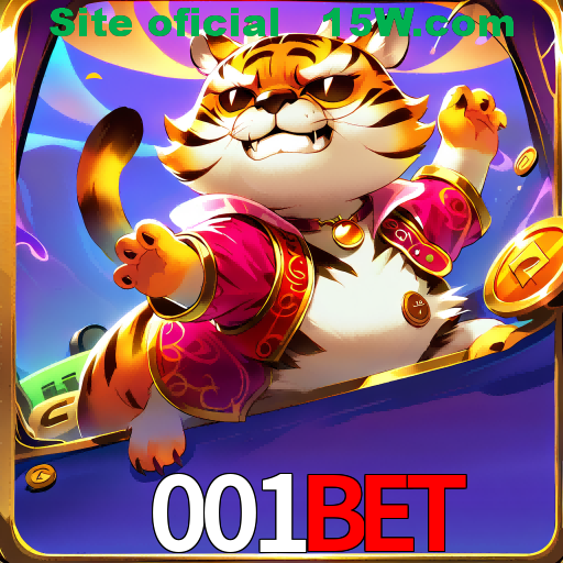 Imagem promocional da 001Bet mostrando a plataforma e suas vantagens